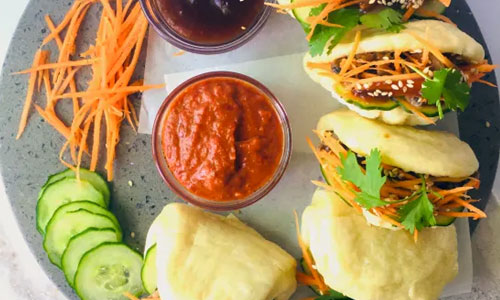 Bao Bun Stir Classic - Vegetarian dish