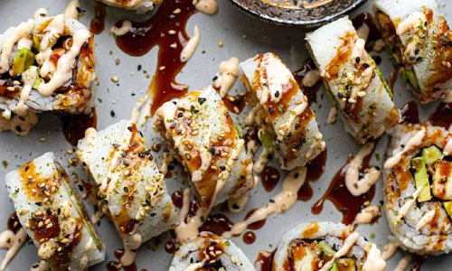 Tempura Sushi Classic - Vegetarian dish
